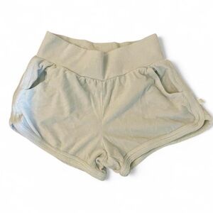 Athleta Girls Soft Mint Green Athletic Shorts EUC Sz 12